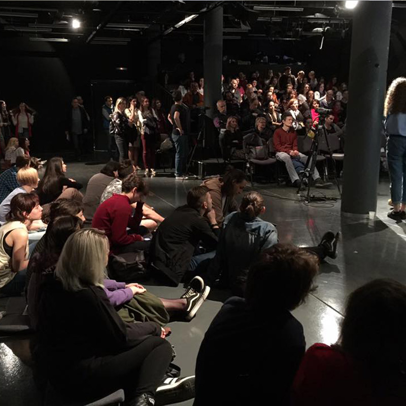 photo from the 14th International Literary Festival, the audience