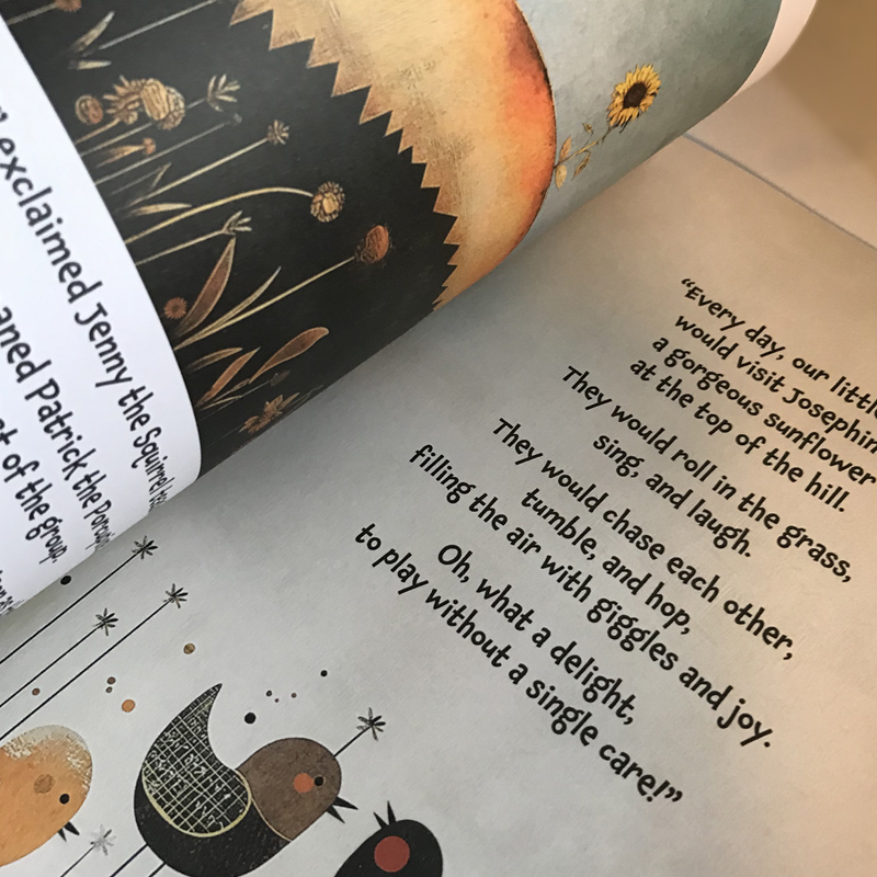 Moonflower, inside page